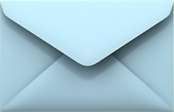 Blue envelope icon